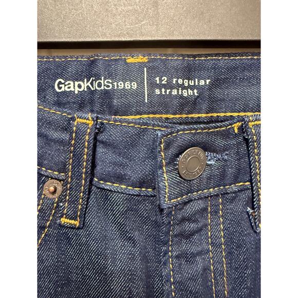 Gap Kids Stretch Straight 12 Reg Adjustable Waist New With Tags - Picture 3 of 6
